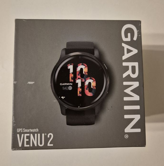 Fabrycznie Nowy GARMIN VENU 2 Czarny