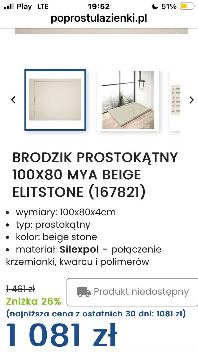 Brodzik 80/100 konglomerat