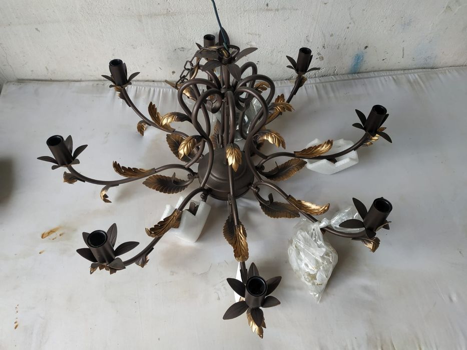 Lampa wiszącą oraz nascienna, komplet do poprzedniego ogłoszenia, nowe