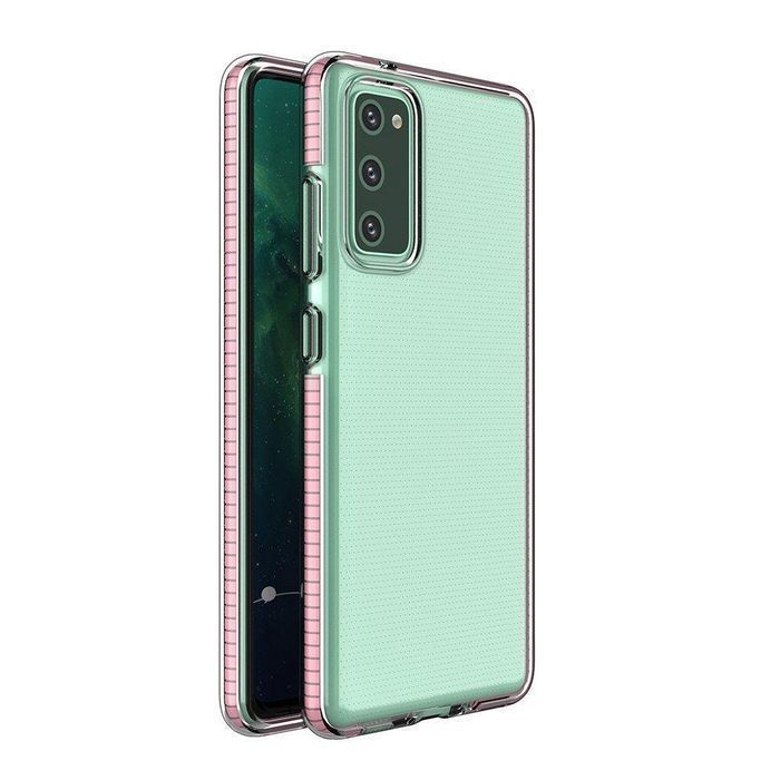 Etui Żelowe Spring Case do Samsung Galaxy A02S - Różowy Jasny