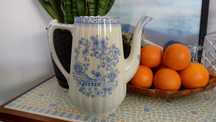 Porcelanowy dzbanek China Blau: Echt Tuppack Tiefenfurt