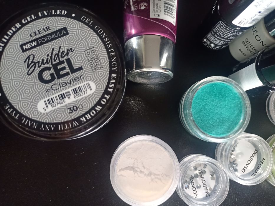 Nowe lakiery hybrydowe żele neonail clavier victoria vynn Swarovski