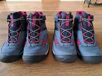Buty Crossrock wodoodporne jesienno - zimowe z Decathlon r. 32