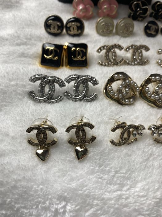 Серьги chanel , шанель