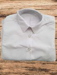 Koszula biała 4-5 lat 104/110 nowa klasyczna strój galowy do szkoły