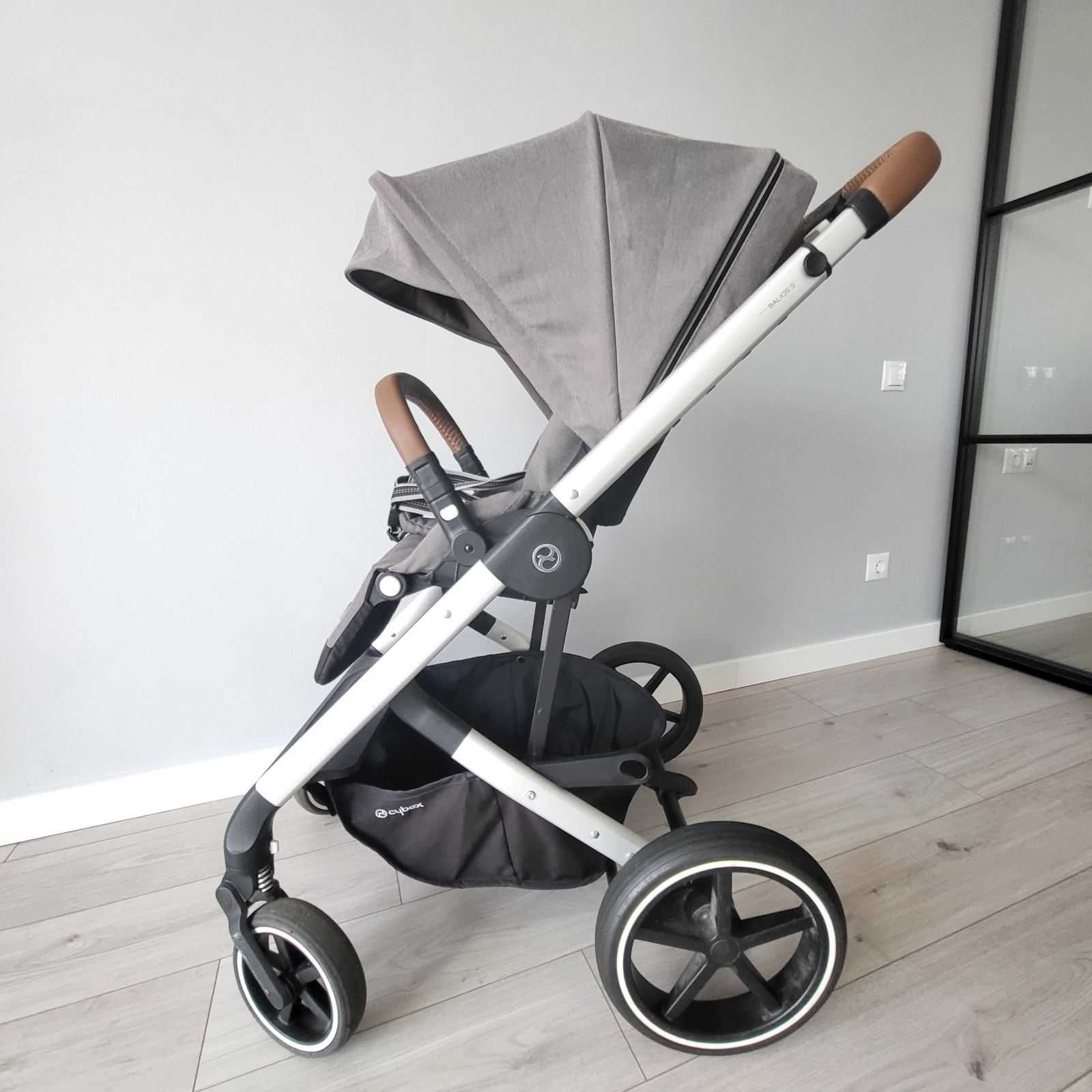 Коляска прогулянкова CYBEX Balios S Lux Soho Grey