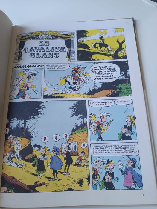 Lucky luke le chevalier blanc