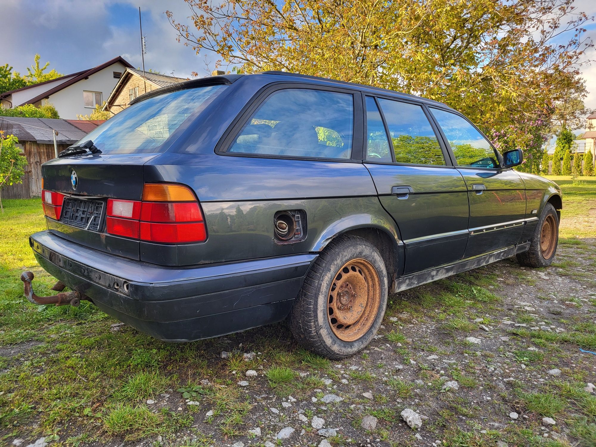 Części BMW E34 2.5 tds m51d25 drzwi błotnik maska lift Shadow Line