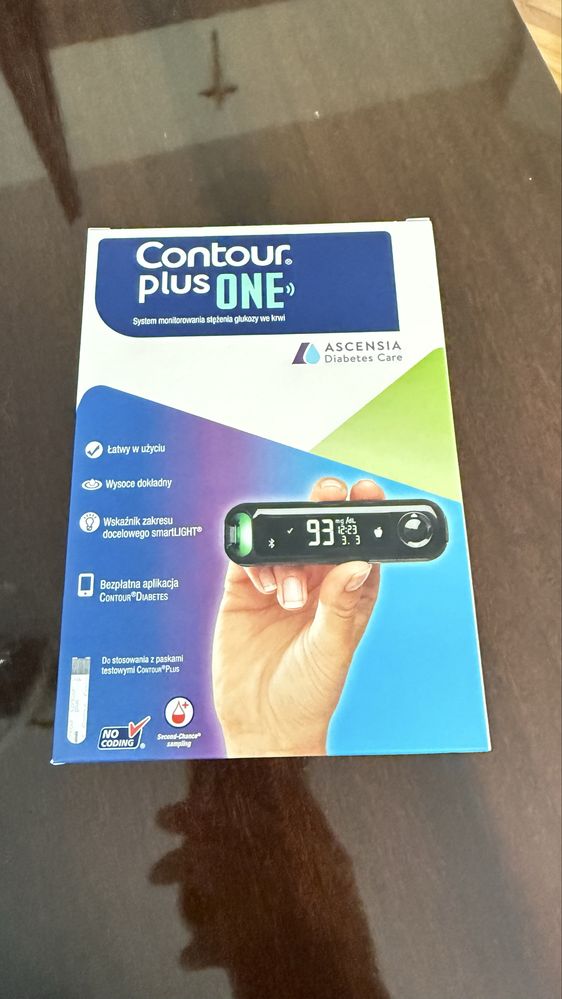Glukometr Contour Plus One Nowy