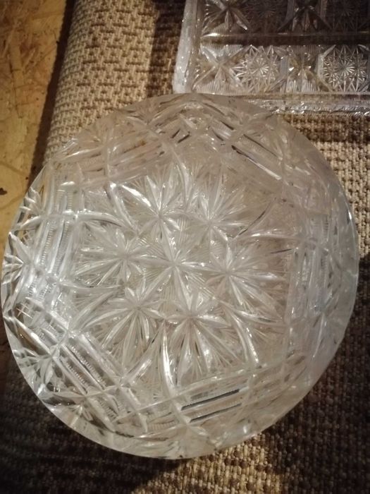 Kryształowe talerzyki