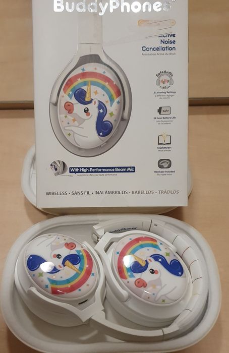 Słuchawki Buddyphones Jednorożec cena 411 zł