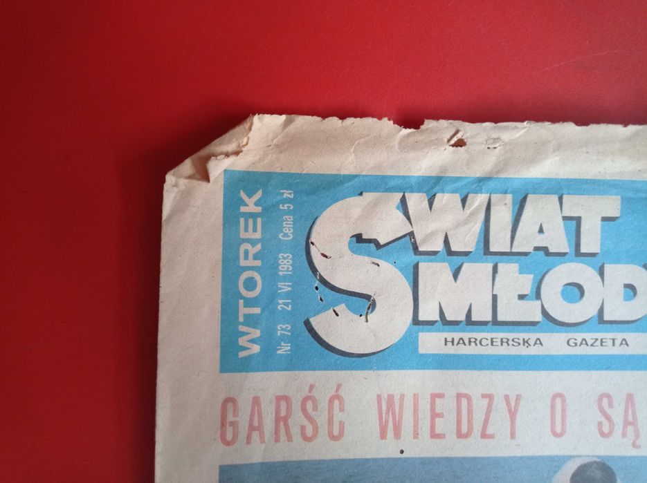 *Świat młodych nr 73/1983, 21 czerwca 1983, Dwa lata wakacji