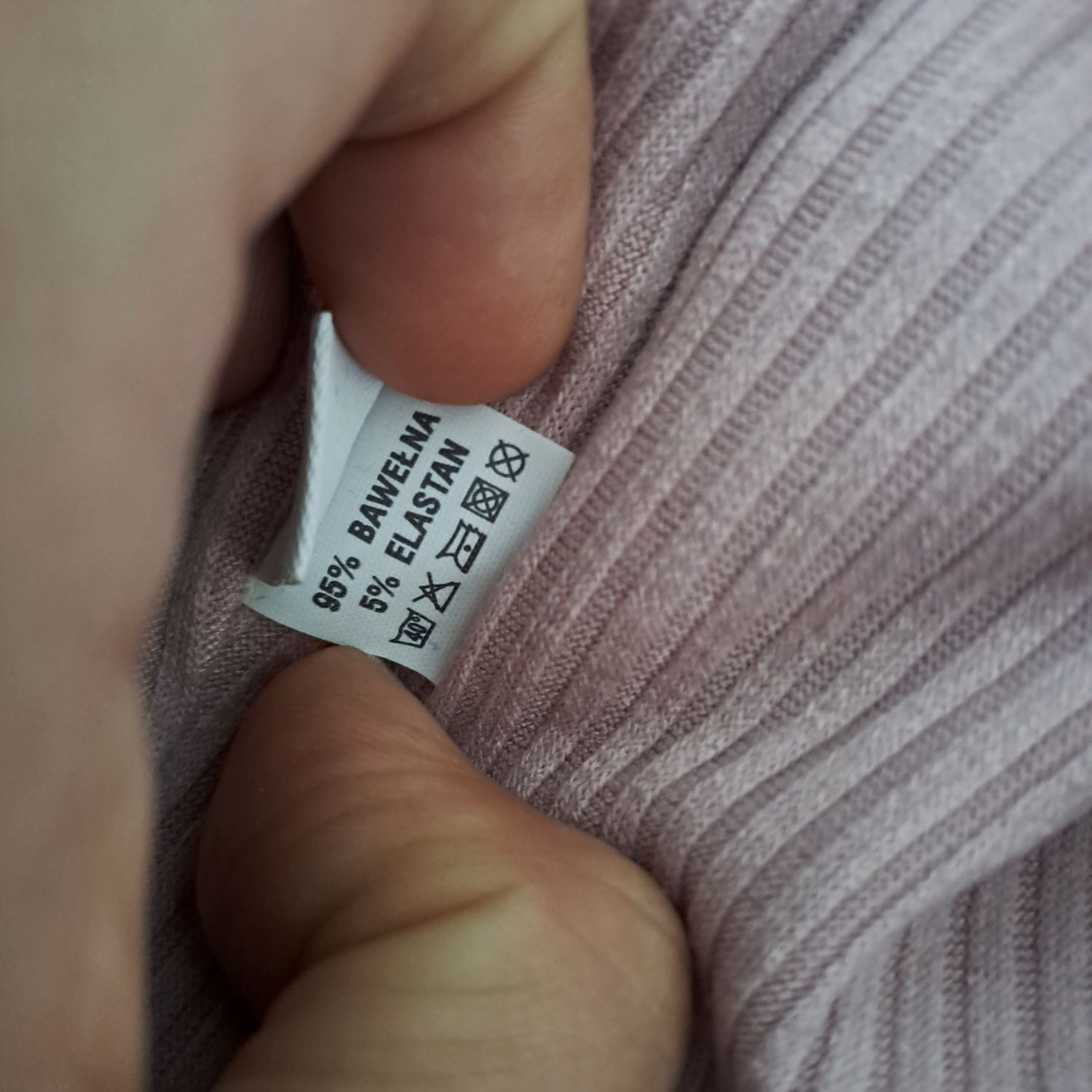 Sempre komplet bielizny Line top szorty rozmiar M pudrowy róż