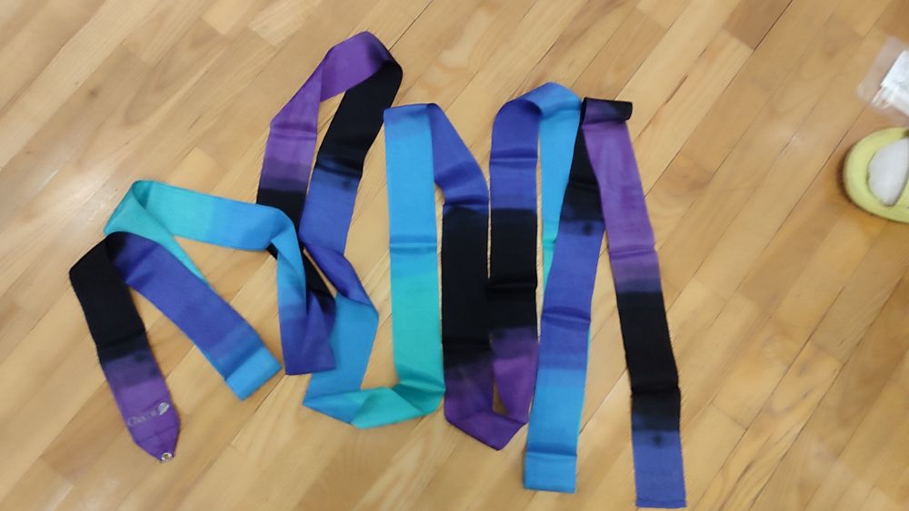 Лента Чакот 5 м, для художественной гимнастики ,палочка Саса