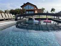 Czaple Resort domy na Kaszubach z BASENEM/ prywatnym JACUZZI /SAUNĄ