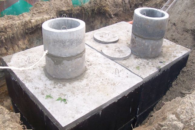 Szamba betonowe szambo wodoszczelne 8m3