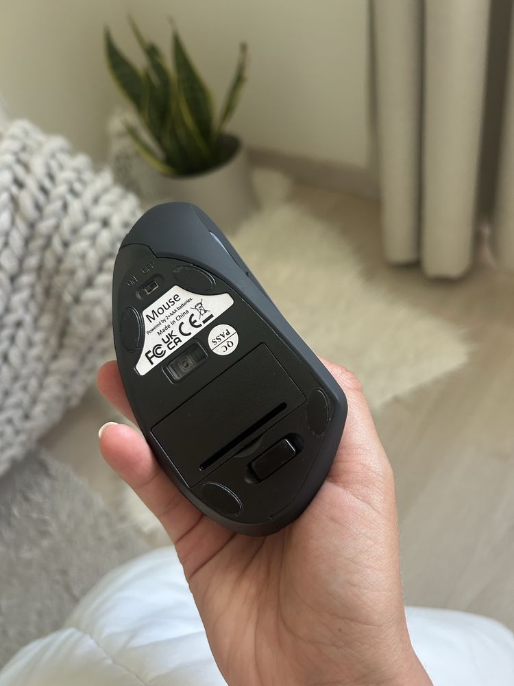 Rato ergonomico sem fios