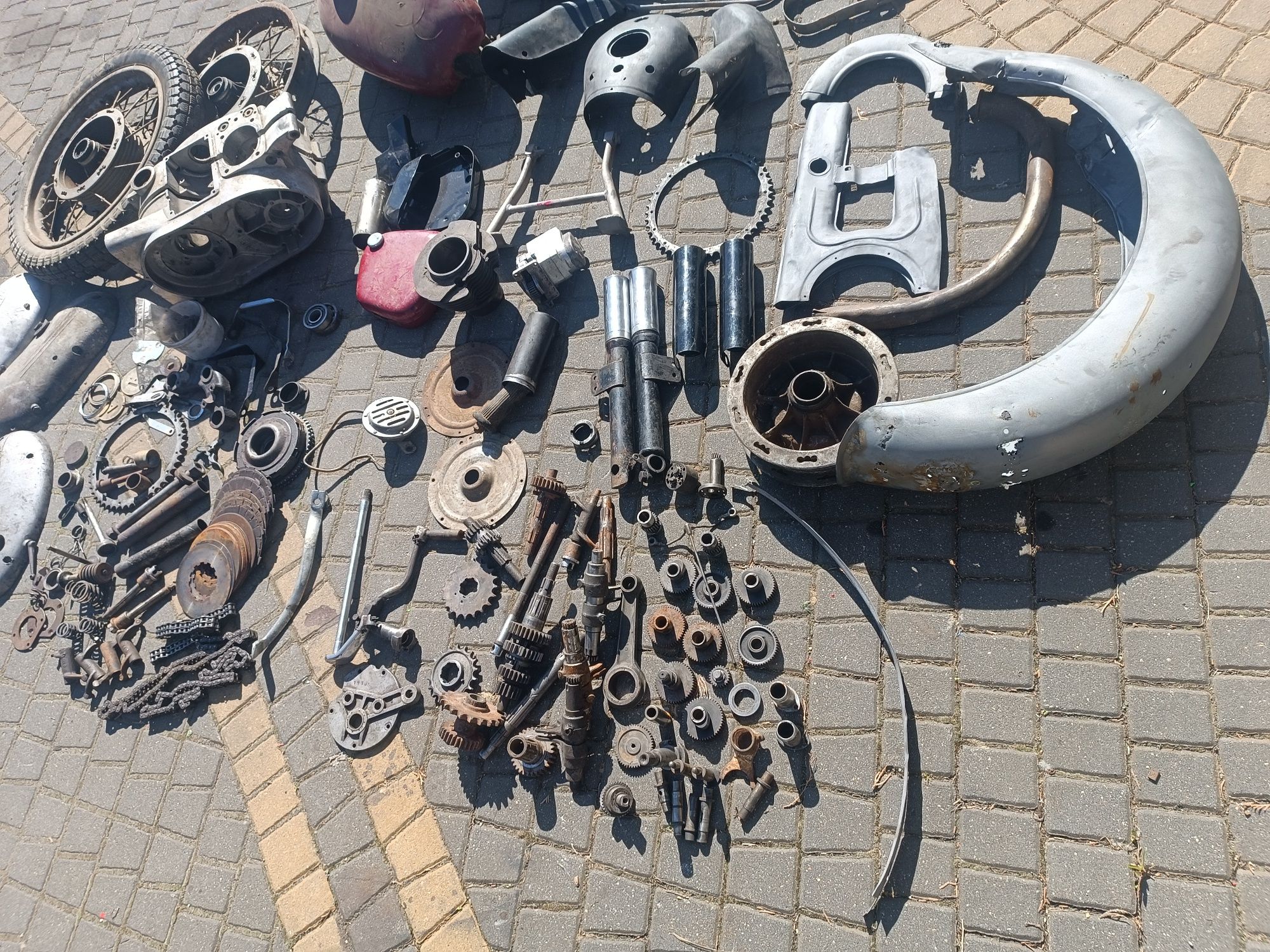 Junak m10 m07 koło tył części