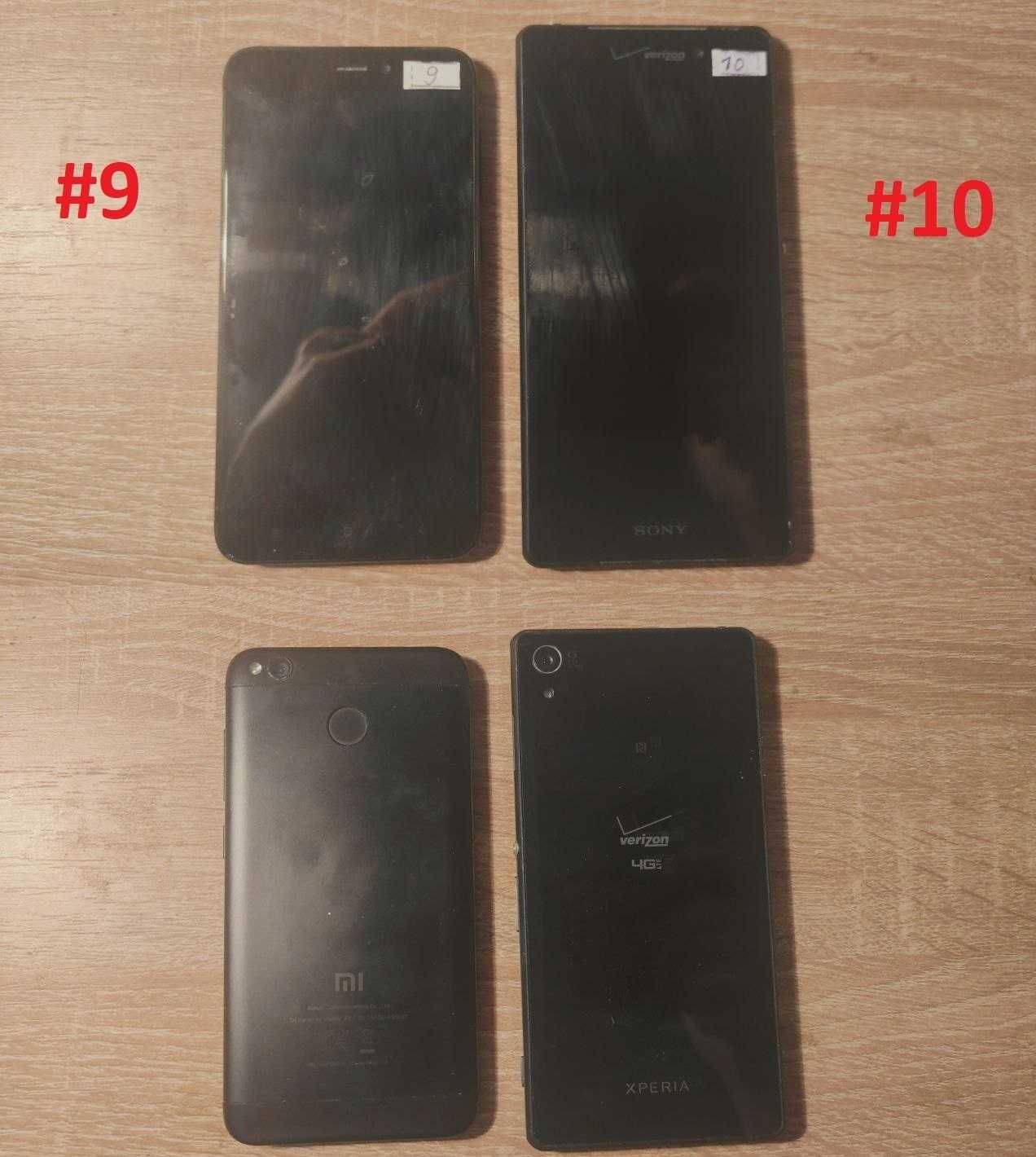 Xiaomi redmi note 3,4,4x,10A,9 pro,Sony Z3v.