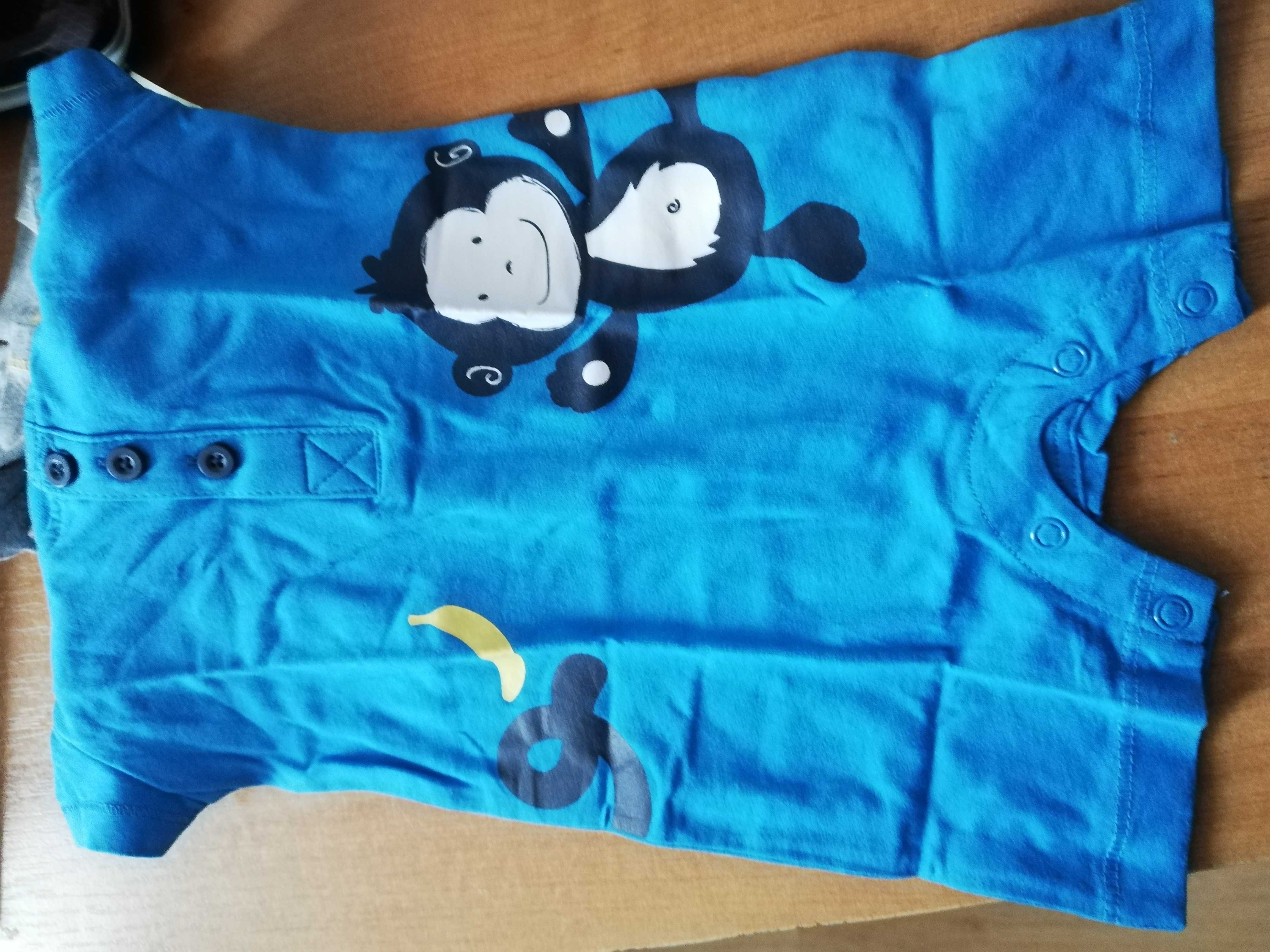 2x body niemowlęce-piżamka /rompers Lupilu 56