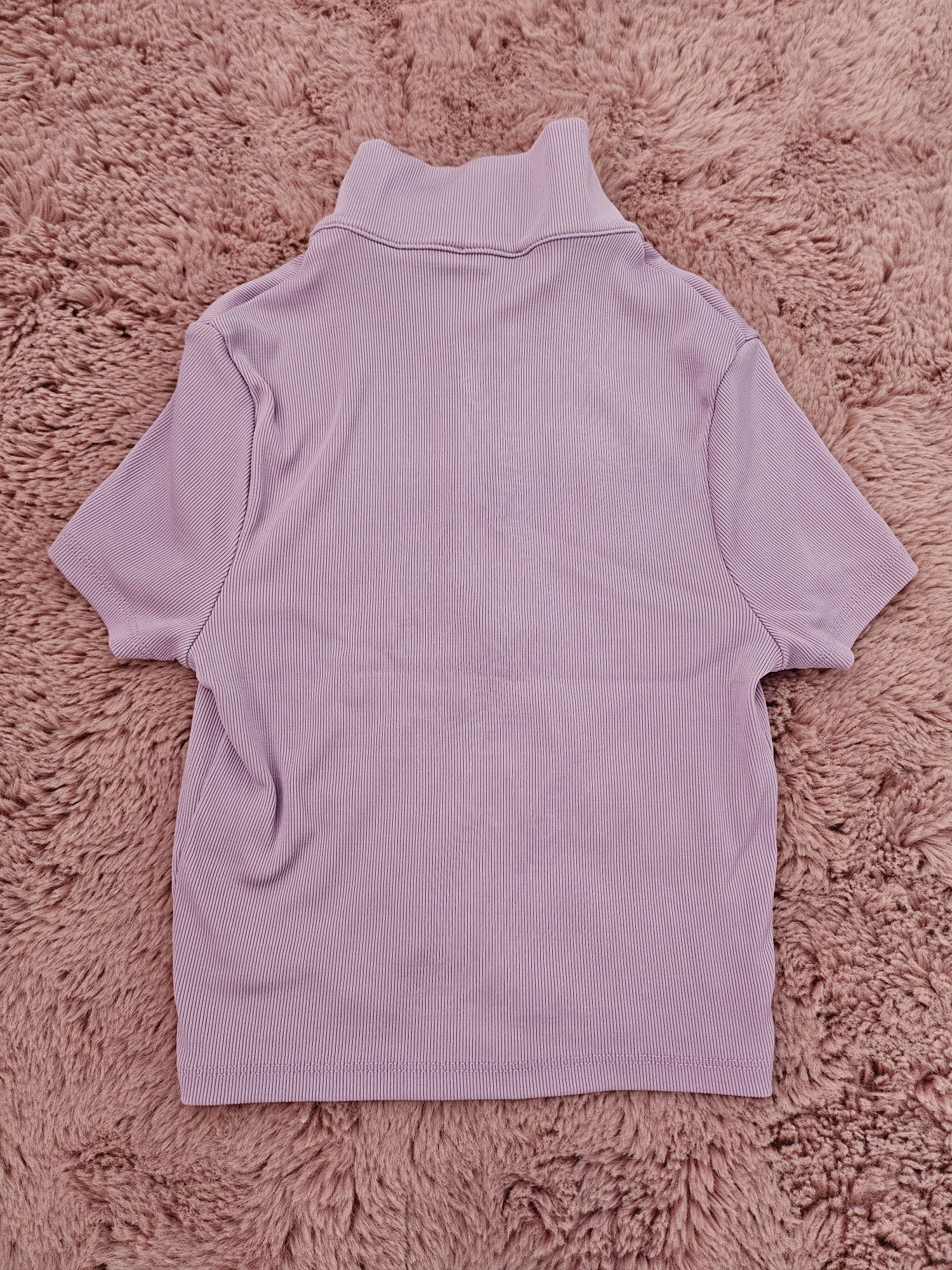 Top roxo bershka