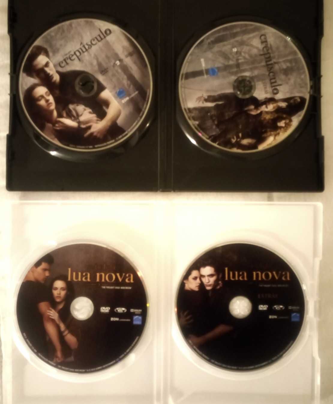 Pack DVDs da saga Twilight
