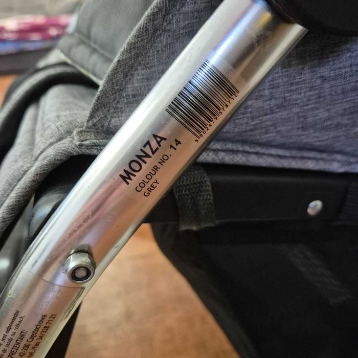 Візочок прогулянковий коляска  Quatro Monza.Сірий.