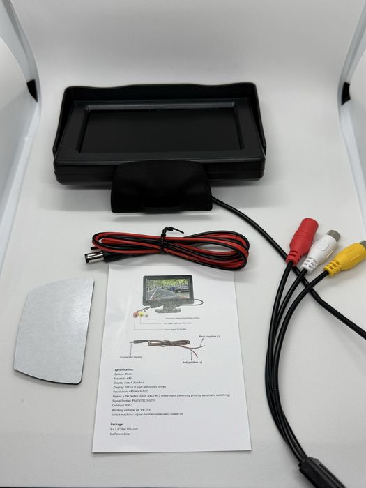 Monitor kamery cofania LCD 4,3”