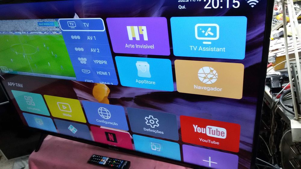 tv led smart 4k silver ip-le55/4108.85 55polgadas 1.40m