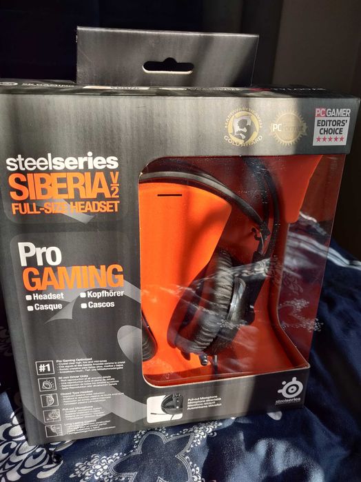 Słuchawki SteelSeries Siberia V2 - nowe nauszniki i pałąk
