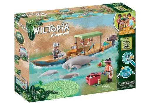 Playmobil Wiltopia Wycieczka łodzią do manatów 71010