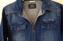 ZARA koszula denim jeansowa elastyczna roz 164