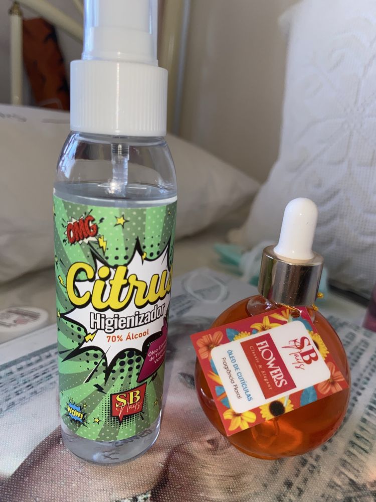 Kit completo para inicio de Nail desing (Tips, Gel, pó acrilico)