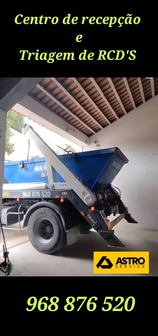 Recepção de entulho