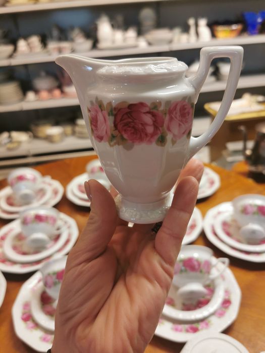 Rosenthal Biała Maria Classic Rose serwis 12 os trio 1697
