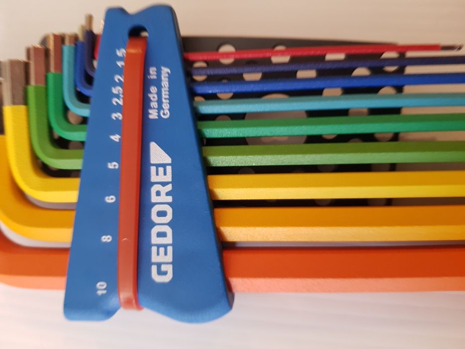 Jogo de Chaves Hex Multicolor - GEDORE Germany (Com IVA)