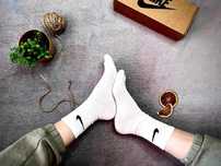 Високі Шкарпетки Найк |  12 пар 250 гр| Носки Nike  |  Шкарпетки Nike
