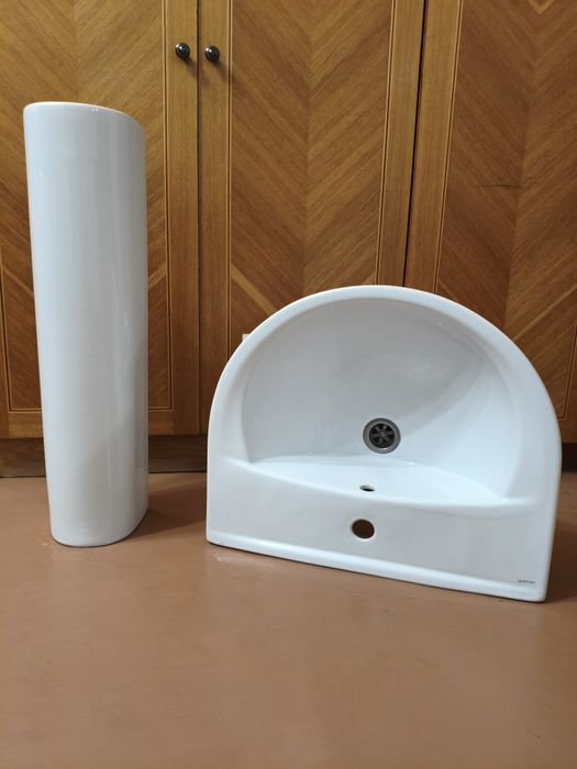 Умывальник Cersanit, пьедестал для умывальника (тюльпан) Cersanit