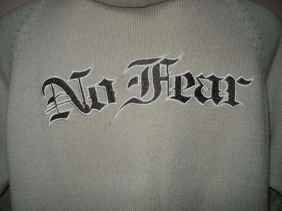 No Fear bluza z kapturem full zip rozpinana elegancka S stan bdb męska