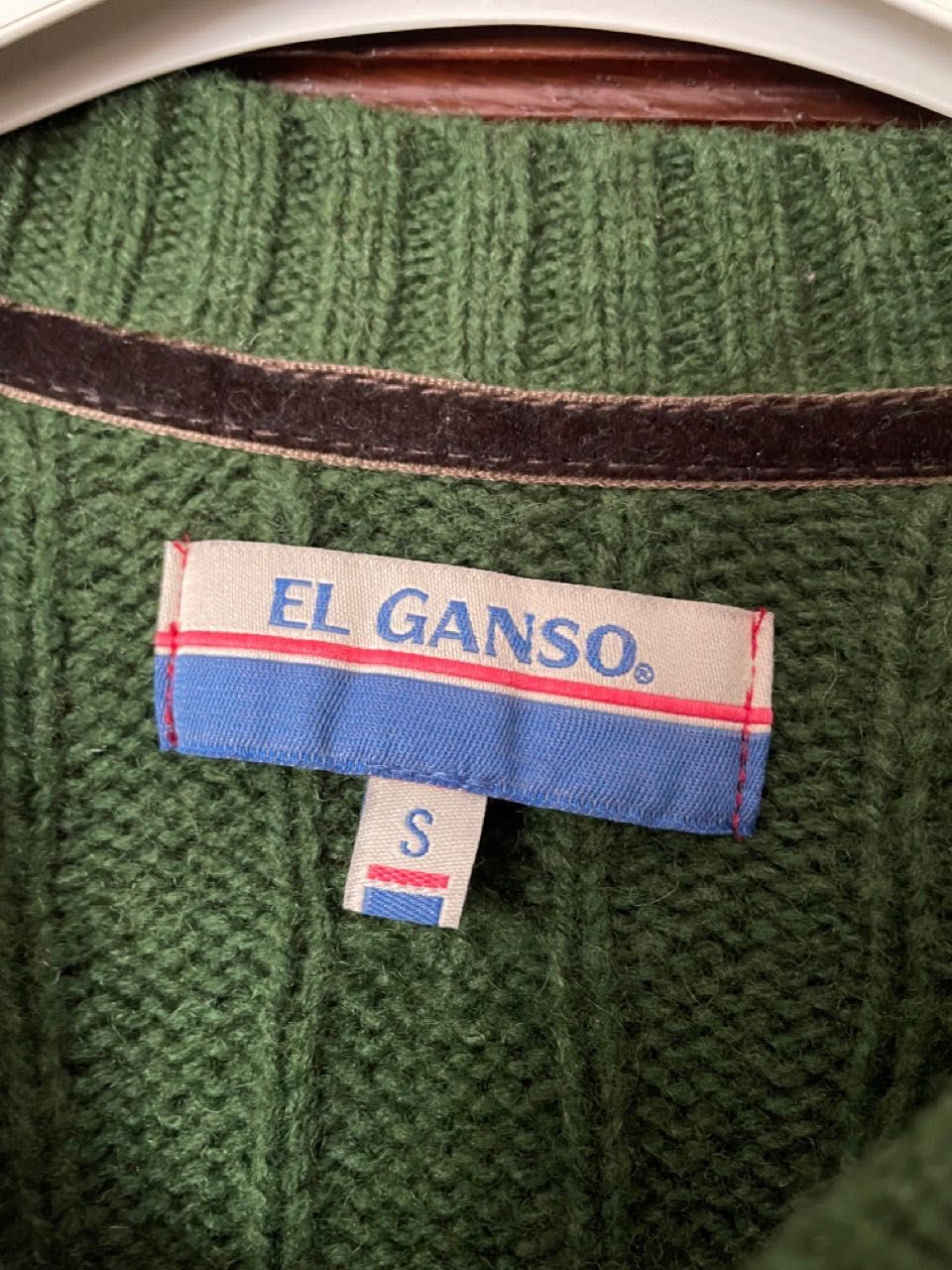 Sweater de malha, verde, da El Ganso, Tamanho S