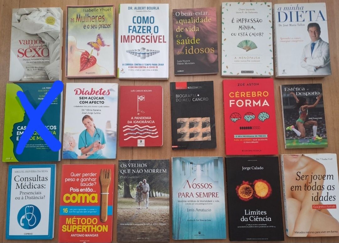 Livtos como novos de saúde e bem-estar