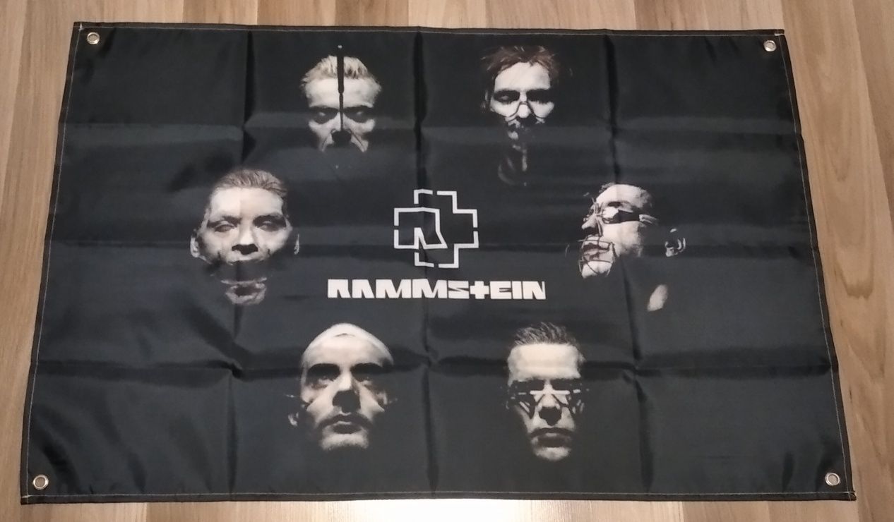 Baner plakat Rammstein 90x150cm duży