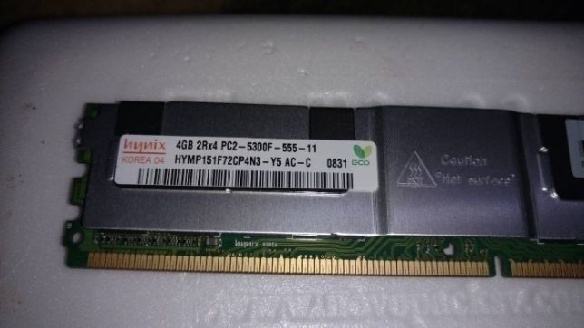 Память 4Gb DDR2, DDR 3 ECC для СЕРВЕРов