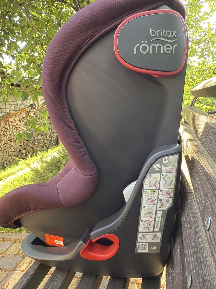 Автокрісло Britax Romer King II ATS Група 1 (від 9 до 18кг)