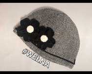 Nowa! Czapka Kamea Wełna, Alpaka #woolblend, r.54-60
