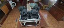 4 Moving head com flight case