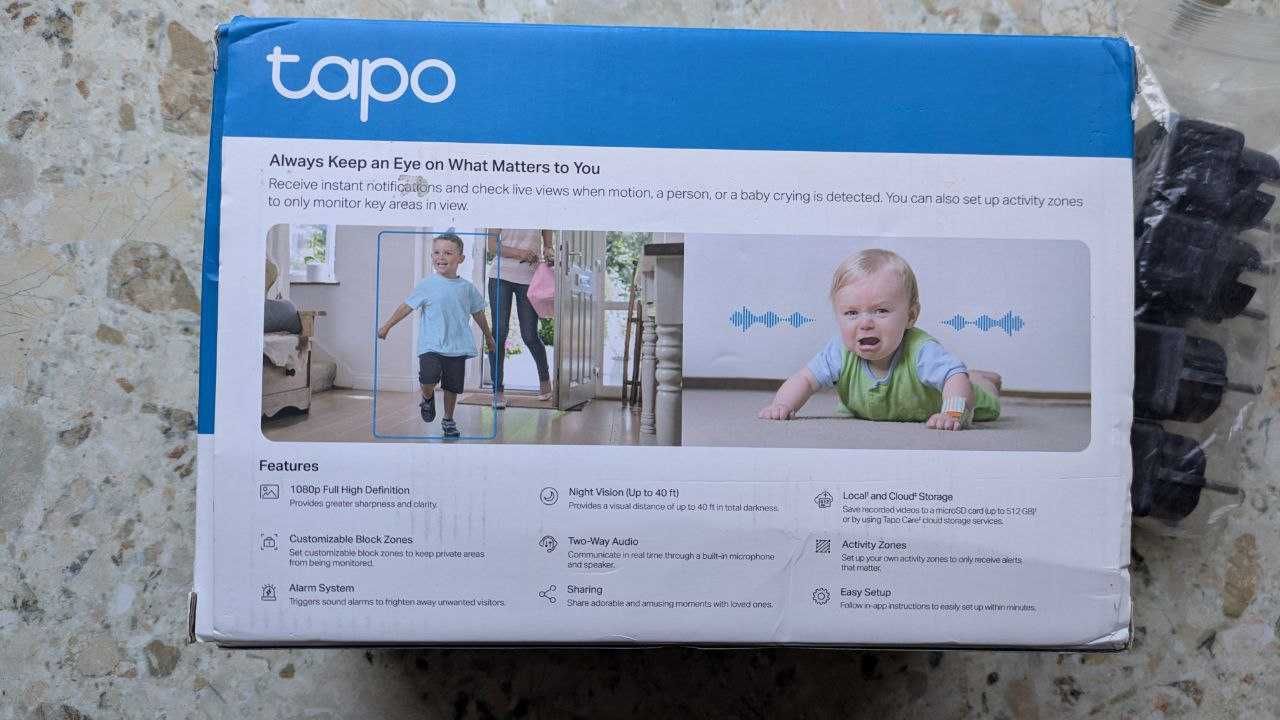 IP Камери відеоспостереження 4шт. TP-Link Tapo C100