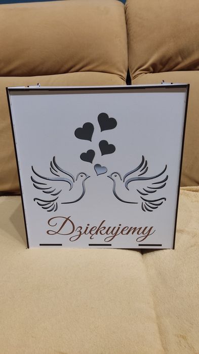 Pudełko ślubne na koperty