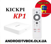 Android TV приставка тв KICKPI KP1 Суперхит 2024  Amlogic S905Y4