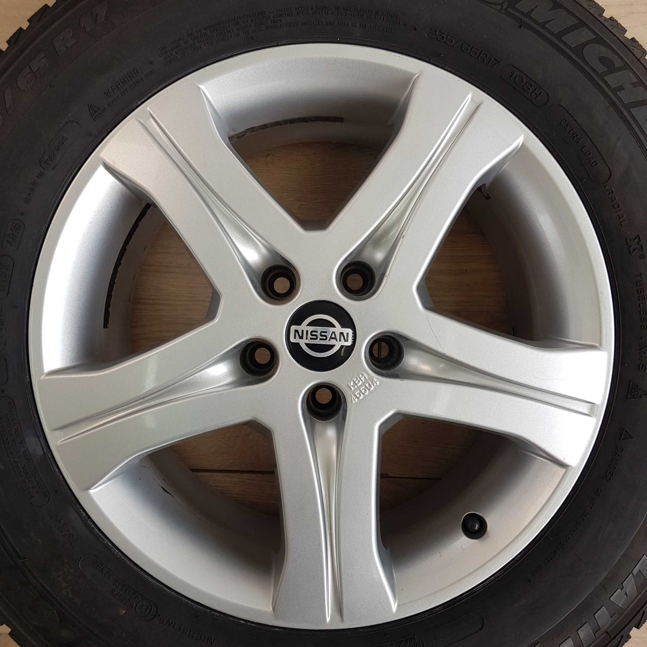 Диски Nissan R17 5x114 X-Trail Qashqai Teana Renault Captur Kadjar